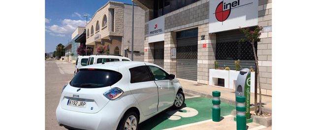 punto de recarga vehiculo electrico