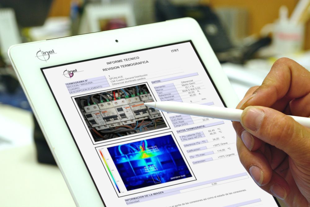 informe tecnico termigrafia inel valencia