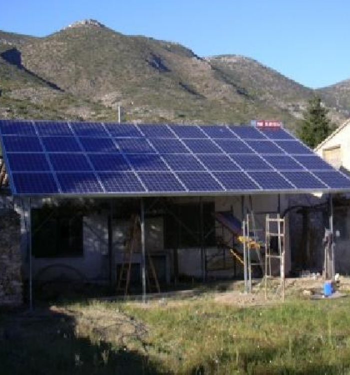 Instalaciones Fotovoltaicas de 6Kw en Valencia, año 2003