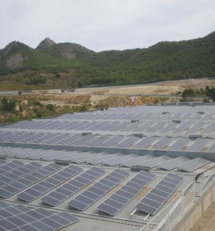 Instalación Fotovoltaica de 710Kw en Alcoy (Alicante)