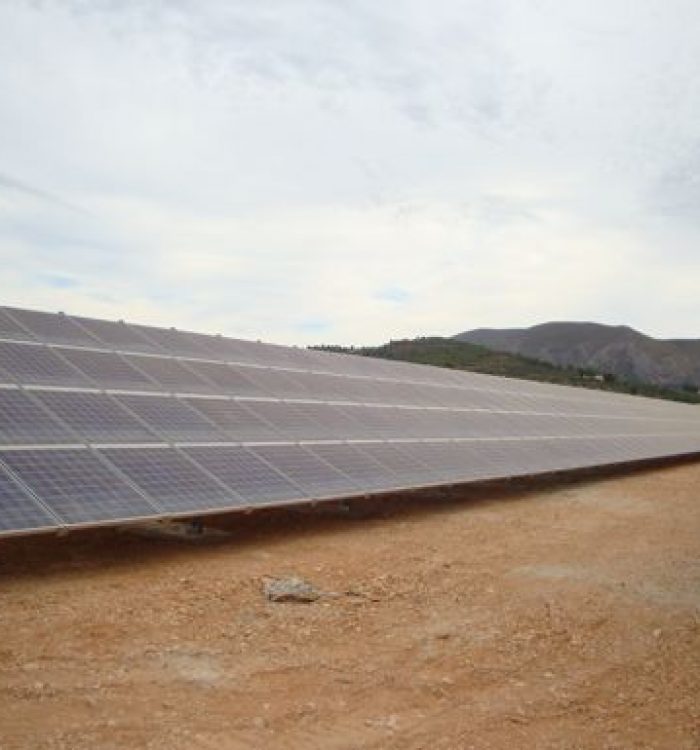 Huerto Fotovoltaico de 245Kw en Alcoy (Alicante)