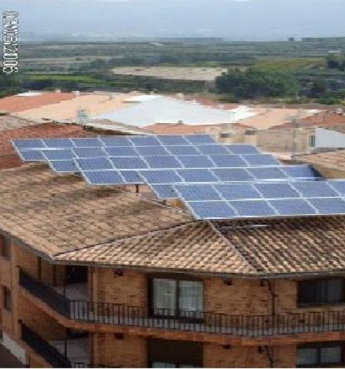 Instalaciones Fotovoltaicas de 5,9 Kw en Valencia, año 2007