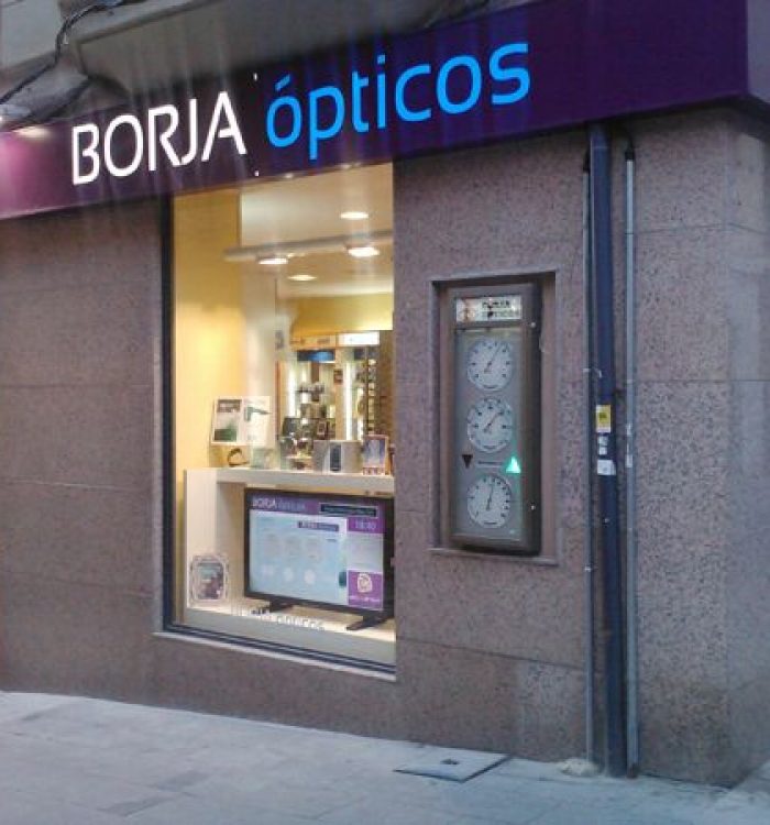 Borja ópticos – Carteleria digital