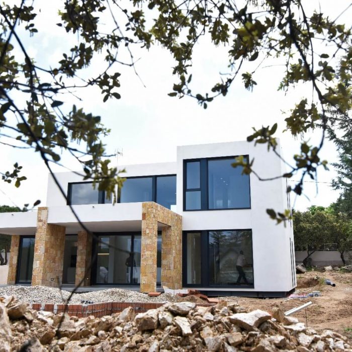 Instalación Domótica e Iluminación Vivienda Modular Guadarrama
