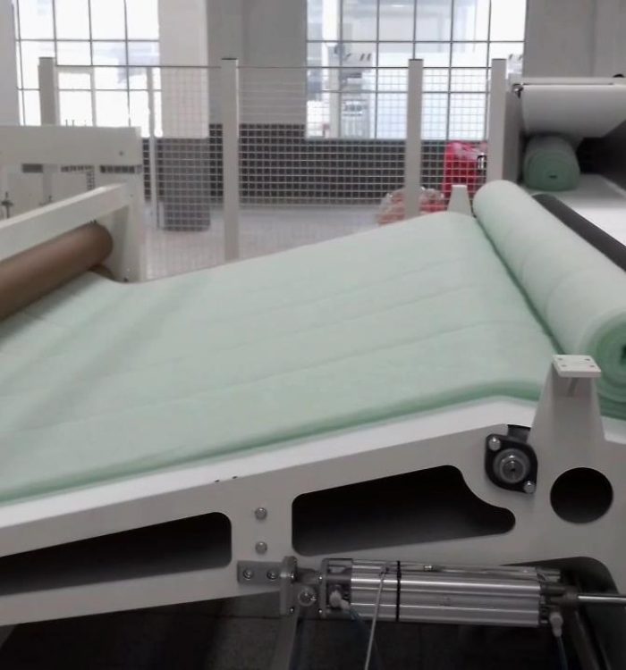 Línea para el embolsado automático de cojines