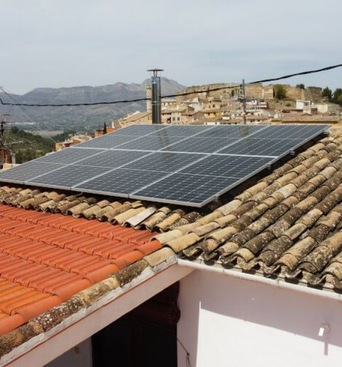 Instalación Fotovoltaica de Autoconsumo de 3kW en Planes (Alicante)