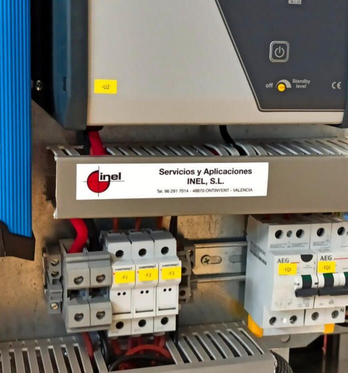 Sistema de baterías para carro de autoidentifición RFID