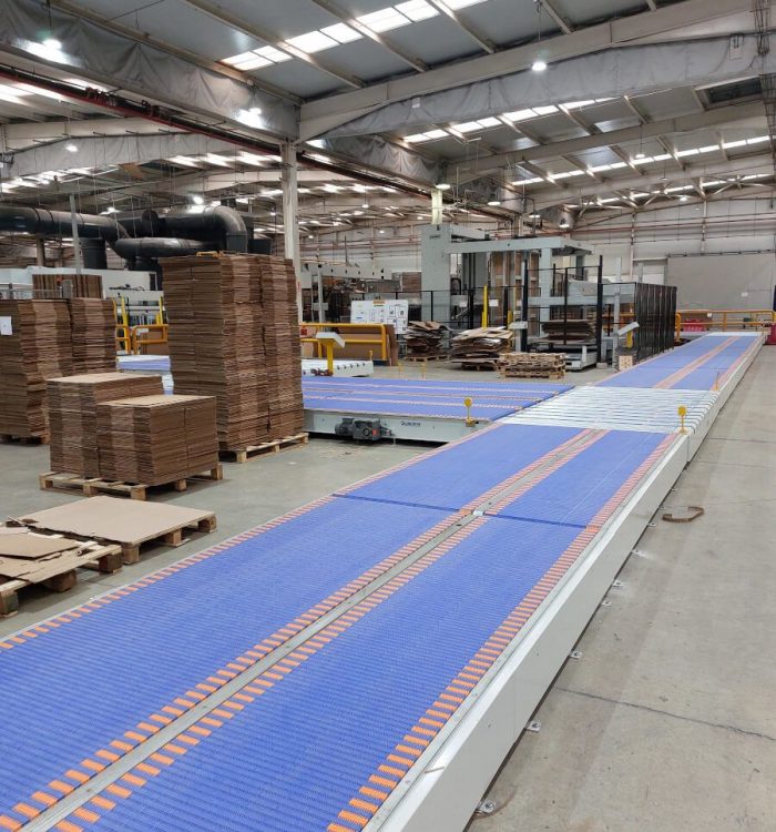 Proyecto de líneas salida en International Paper Tanger